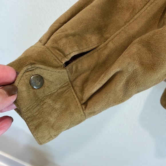 Vintage soft leather jacket w/ lining - Picture 4 of 10